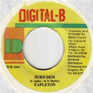 Capleton - Burn Dem FLAC