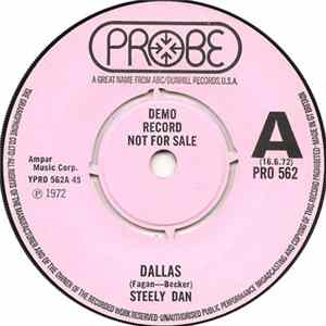 Steely Dan - Dallas / Sail the Waterway FLAC