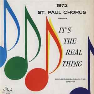 1972 St. Paul Chorus - It's The Real Thing FLAC