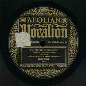 Archibald Joyce's Dance Orchestra - You'd Be Surprised / Swanee FLAC