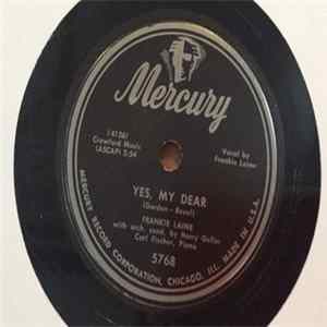 Frankie Laine - Baby, I Need You / Yes, My Dear FLAC