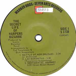 Harpers Bizarre - The Secret Life Of Harpers Bizarre FLAC