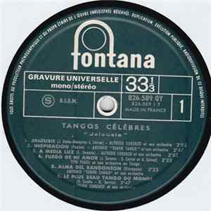 Various - Tangos Célèbres Jalousie FLAC