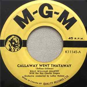 Billy Williams Quartet - Callaway Went Thataway FLAC