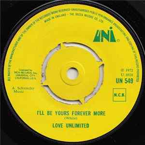 Love Unlimited - I`ll Be Yours Forever More / Is It Really True Boy - Is It Really Me FLAC
