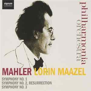 Mahler, Lorin Maazel, Philharmonia Orchestra - Symphonies 1-3 FLAC