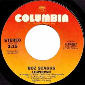 Boz Scaggs - Lowdown / Harbor Lights FLAC