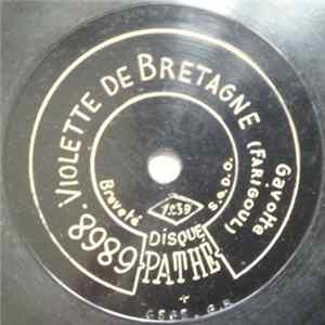 Unknown Artist / Orchestre Pathé - Violette De Bretagne / Violettes FLAC