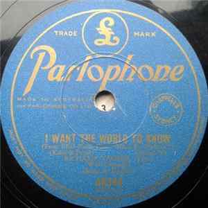 Richard Tauber - To The Land Of My Romance / I Want The World To Know FLAC