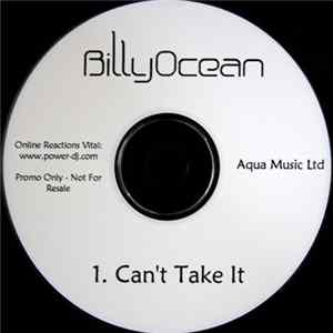 Billy Ocean - Can't Take It FLAC