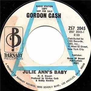 Gordon Cash - Julie Ann's Baby / A Day From Georgia FLAC