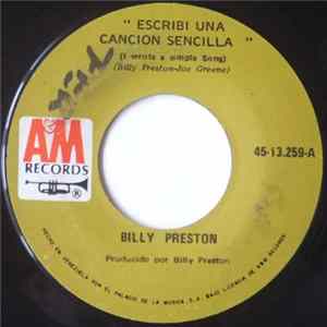Billy Preston - Escribí Una Canción Sencilla / Outa-Space FLAC