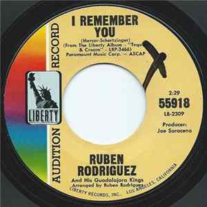 Ruben Rodriguez And His Guadalajara Kings - Granada / I Remember You FLAC