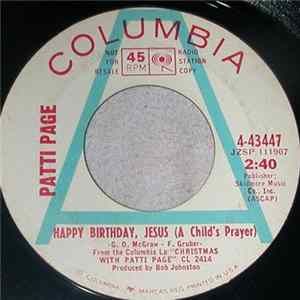 Patti Page - Happy Birthday, Jesus (A Child's Prayer) / Christmas Bells FLAC