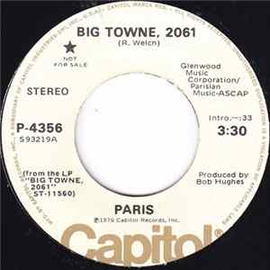Paris - Big Towne 2061 FLAC