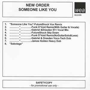 New Order - Someone Like You FLAC