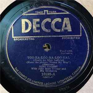 Bing Crosby - Too-Ra-Loo-Ra-Loo-Ral / I'll Remember April FLAC