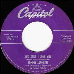 Tommy Leonetti - And I Still Love You / I'm Available FLAC