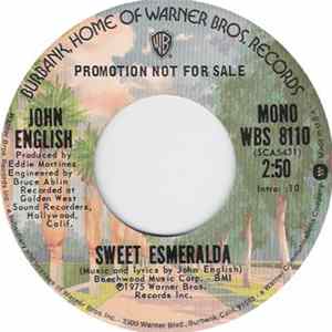 John English - Sweet Esmeralda FLAC