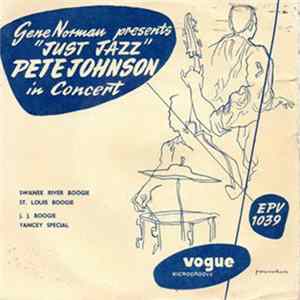 Pete Johnson - Gene Norman Presents Just Jazz - Pete Johnson In Concert FLAC