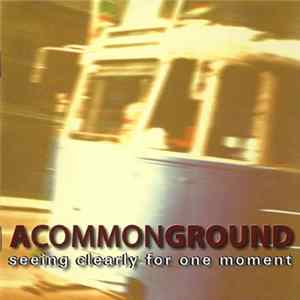 A Common Ground - Seeing Clearly For One Moment FLAC