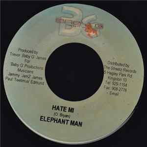 Elephant Man - Hate Mi FLAC