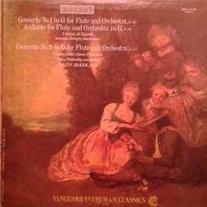 Julius Baker, Mozart - Mozart Concerto No. 1 In G For Flute And Orchestra, K. 313 Andante For Flute And Orchestra In G, K.315 Concerto No.2 In D For Flute And Orchestra, K. 314 FLAC