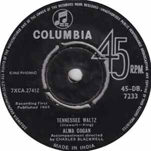 Alma Cogan - Tennessee Waltz FLAC