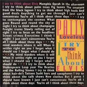 Patty Loveless - I Try To Think About Elvis FLAC