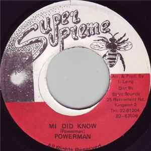 Powerman - Mi Did Know FLAC