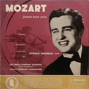 Mozart - Leopold Simoneau, The Vienna Symphony Orchestra Conducted By Bernhard Paumgartner - Famous Tenor Arias FLAC