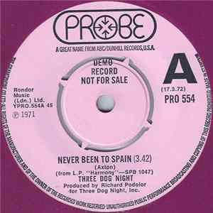 Three Dog Night - Never Been To Spain FLAC