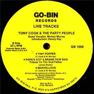Tony Cook & The Party People - On The Floor 1991 / Live Tracks FLAC
