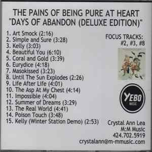 The Pains Of Being Pure At Heart - Days Of Abandon (Deluxe Edition) FLAC