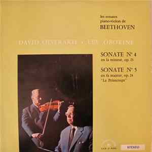 Beethoven - David Oistrakh Et Lev Oborine - Les Sonates Piano-Violon De Beethoven - Sonate N° 4, N° 5 FLAC