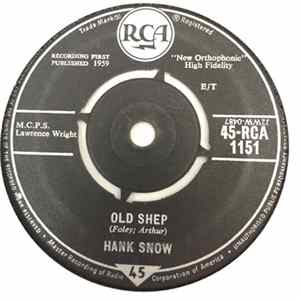 Hank Snow - Old Shep / The Last Ride FLAC