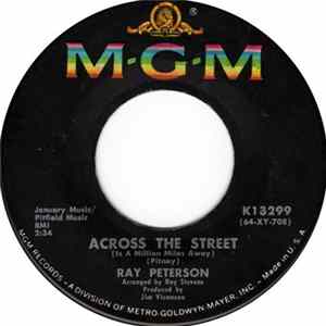 Ray Peterson - Across The Street / When I Stop Dreaming FLAC