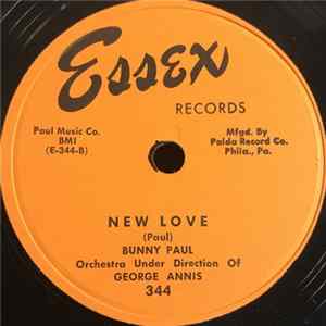 Bunny Paul - New Love / You'll Never Leave My Side FLAC