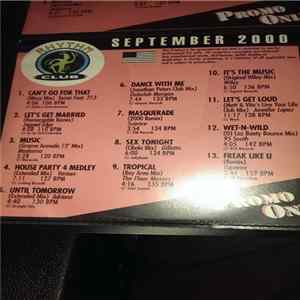 Various - Promo Only Rhythm Club: September 00 FLAC
