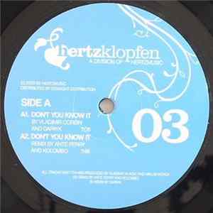 Vladimir Corbin And Dapayk - Don't You Know It FLAC