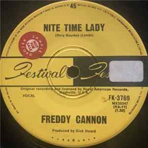Freddy Cannon - Nite Time Lady FLAC