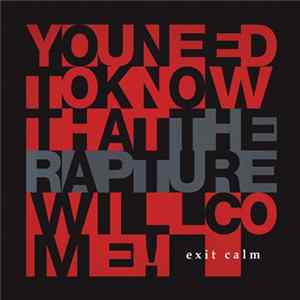 Exit Calm - The Rapture FLAC