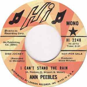 Ann Peebles - I Can't Stand The Rain FLAC