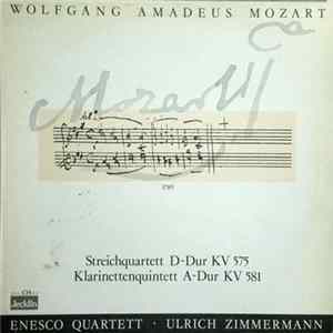 Wolfgang Amadeus Mozart, Quatuor Enesco, Ulrich Zimmermann - Die Kammermusik Des Jahres 1789 FLAC