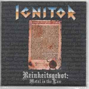 Ignitor - Reinheitsgebot Metal Is The Law FLAC