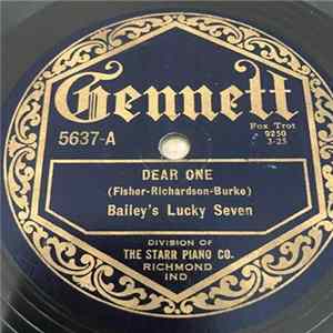 Bailey's Lucky Seven - Dear One / Won't You Come Back To My Arms FLAC