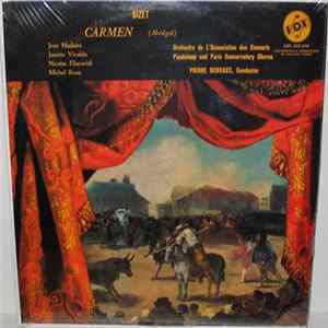 Bizet, Orchestre De L'Association Des Concerts Pasdeloup, Paris Conservatory Chorus, Pierre Dervaux - Carmen (Abridged) FLAC