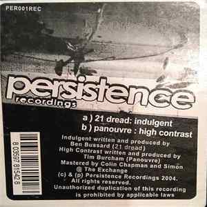 21 Dread / Panouvre - Indulgent / High Contrast FLAC