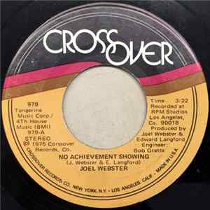 Joel Webster - No Achievement Showing / I Gave My Love To Mary FLAC