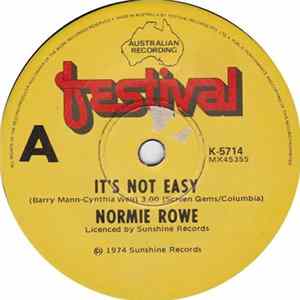 Normie Rowe - It's Not Easy FLAC